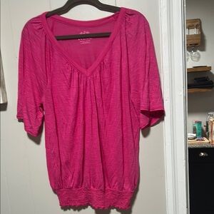 Mudd Fuchsia Women's Blouse